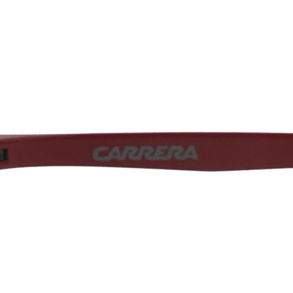Carrera Eyeglasses Frames 8867 003 Matte Black Red Rectangle Titanium 55-18-145